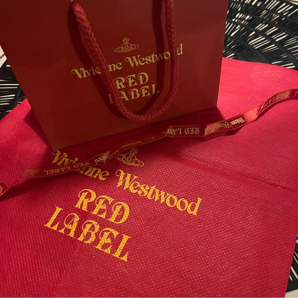 Vivienne Westwood “Endangered Species” mini-bag, Red label, VTG, dust, shop bag